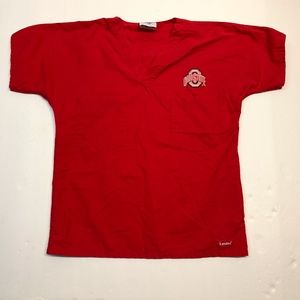 OSU College of Nursing Landau Scrub Top Size Small